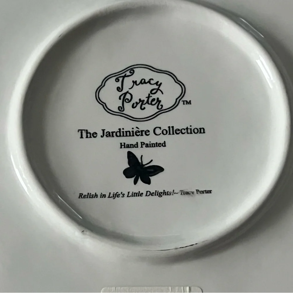 Tracy Porter Jardinere Chop Plate Round Platter New